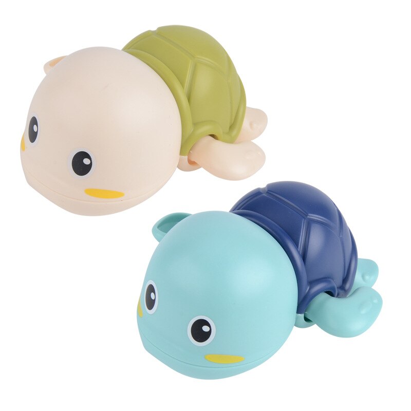 Baby Bath Toys Animal Cute Cartoon Whale Tortoise Classic Baby Water Toy Infant Swim Chain Clockwork Toy For Kid Newest