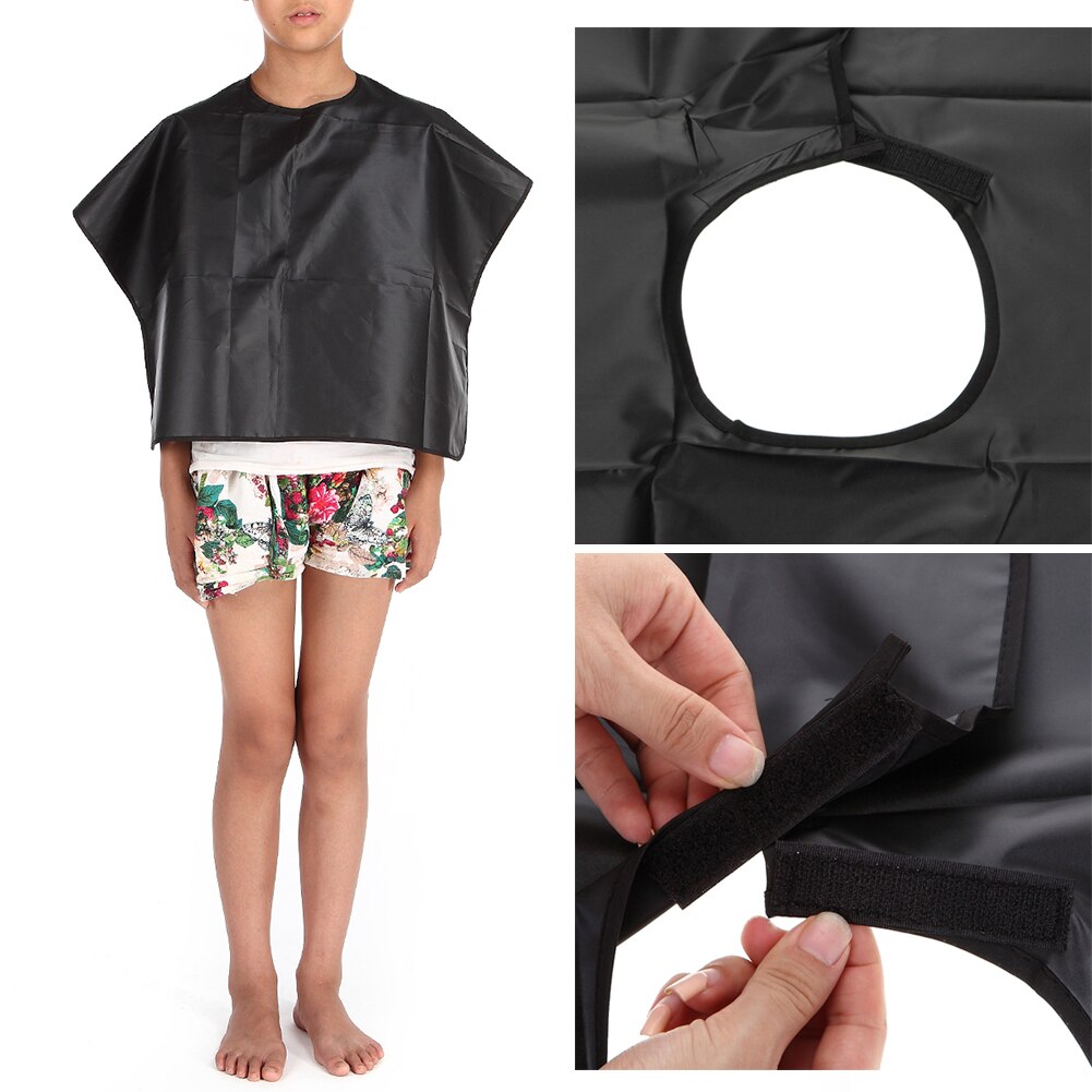 Capa de peluquería para salón, paraguas de corte de pelo, envolturas de maquillaje, delantales de salón, cortes de pelo, capa impermeable, ropa