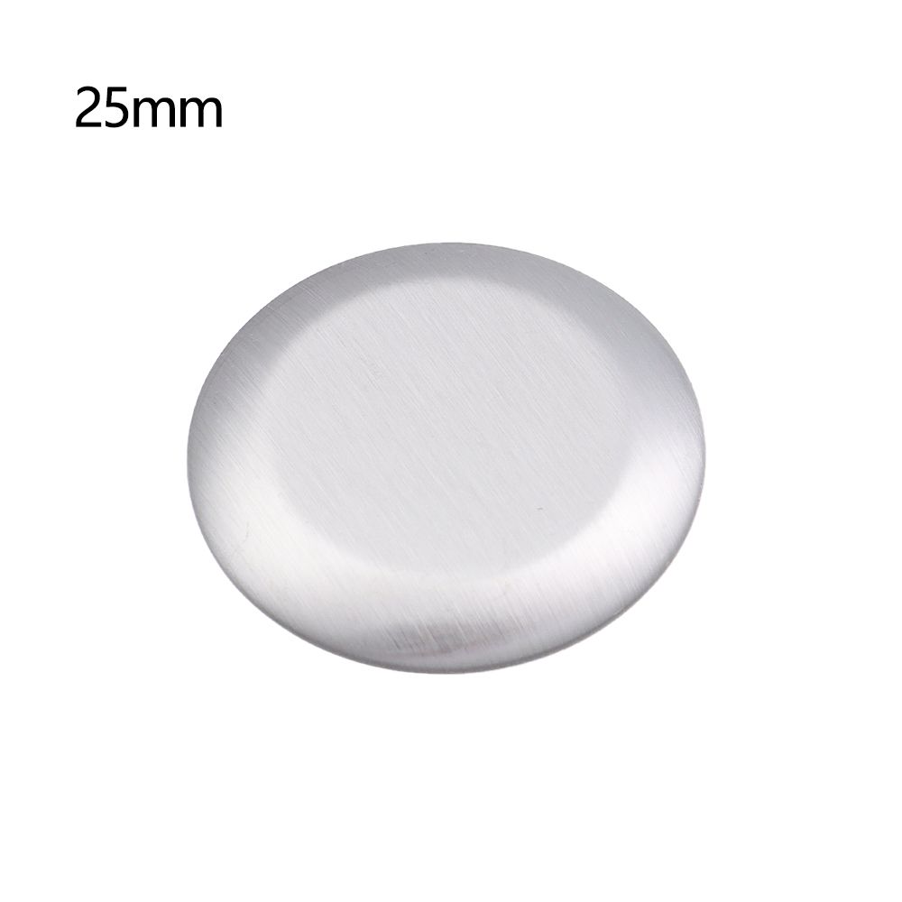 Stainless Steel Silver Faucet Hole Cover Water Stopper Sink Plug Anti-leakage Faucet Decorative Covers Bathroom Kitchen Fixture: 25mm