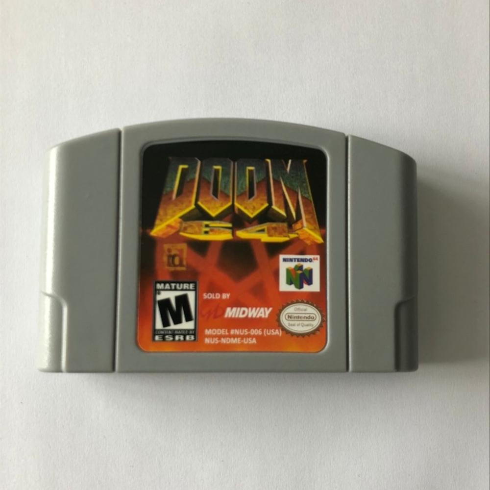 Retro N64 Famosi Classic Cassette Gioco Twitter Popolare ricordi d'infanzia 90S 80S Regali Di Natale per I Ragazzi: DOOM