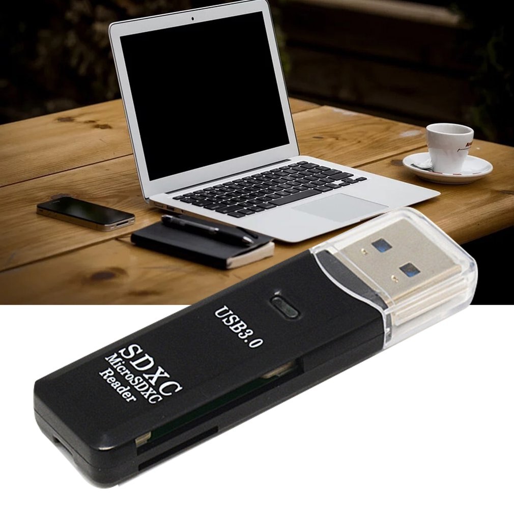 Usb 3.0 Memory Card Reader High Speed Mmc Micro Mobiele Kaartlezer High-Speed Computer Auto Geheugen Kaart 2-In-1