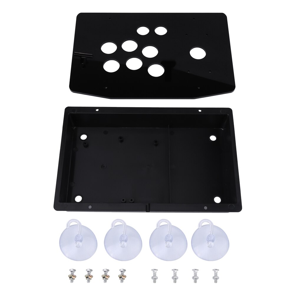 Switch Accessories Panel and Case DIY Set Kits Replacement for Sturdy Construction Replacement Handle Arcade Game Kit Panel