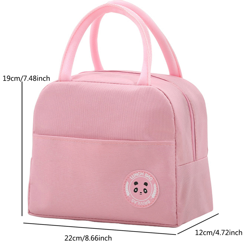 Torba termiczna na Lunch przenośna izolowana skrzynka Oxford termiczny pojemnik na zimne jedzenie szkolny piknik dla mężczyzn kobiet podróżny Lunchbox