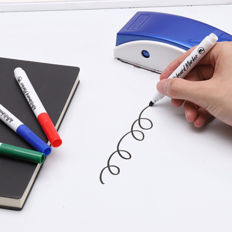 12 Stuks Kleur Set Van Whiteboard Markers Tekening Pen Voor School Kinderen Kid Thuis Studeren