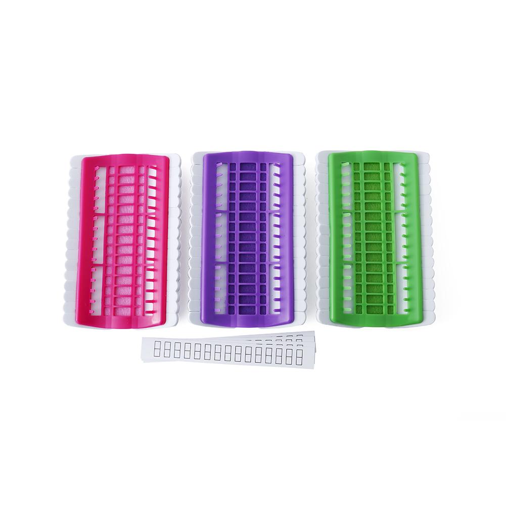 Soporte portátil para agujas de coser, organizador de hilo de bordar, 30 posiciones, juego de herramientas de línea de fila de punto de cruz, herramientas de costura DIY