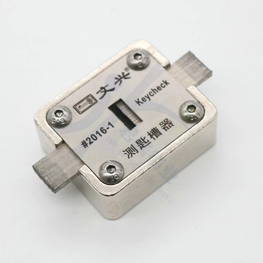 For Wenxing Key Check Groove Testing Tools Keys Way Checker Locksmith Tools