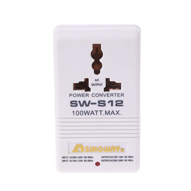 Power Voltage Converter 220/240V To 110/120V Adapter
