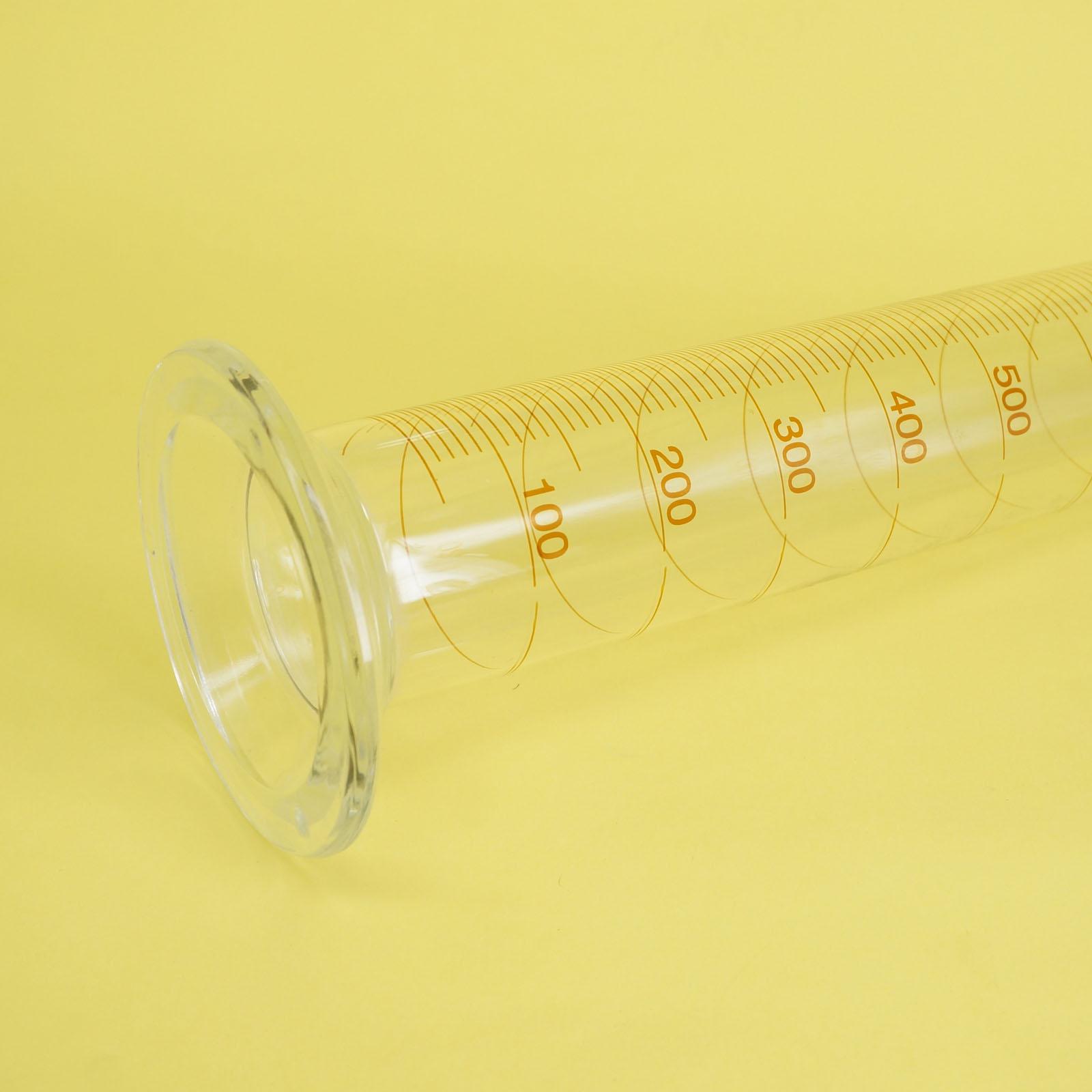 1000ml 1000cc Glass Measuring Cylinder + Glass Stopper Graduated Lab Laboratory