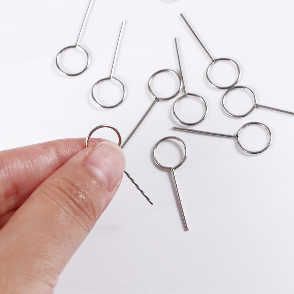 Telefoon Gebruik Gereedschap Telefoon Sleutel Tool Pin Uitwerpen Smartphone Verwijdering Kaart Pin Kaart Naald Sim Kaart Lade Ejector Eject Pin