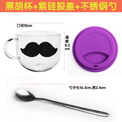 YIZI-gobelet en verre borosilicaté kawaii, mug Transparent, offre spéciale ml, boisson de , nouveauté 500: 19