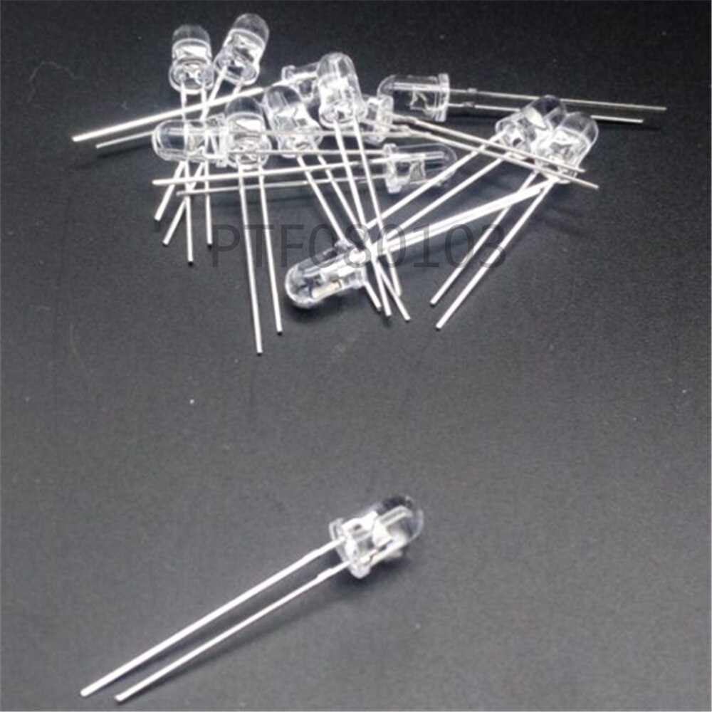 50pcs 3mm 5mm 850nm 940nm IR LED Assorted Infrared Emitter And IR Receiver Diode Diodes 3mm 5mm IR Infrared LED Diode LED Lamp