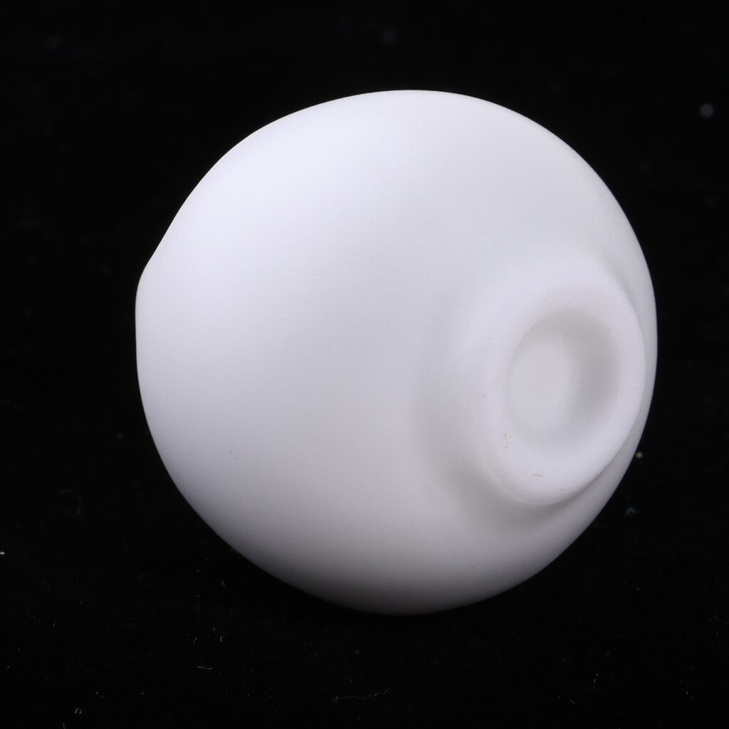 1/12 Miniature Porcelain Flower Pots Cute Cat Ears Shape Flowerpot Ornament: White