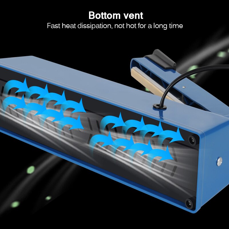 Portable Bag Clips Home Electric Heat Sealing Machine Ceramic Impulse Vacuum Bag Sealer Capper For Packing Plastic Bag Clip