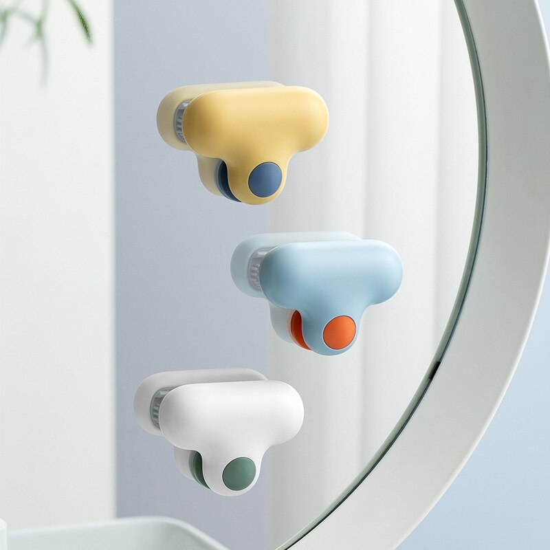 Small t mirror glass cleaning artifact wiper tool suction wall storage glass cleaner window cleaning artifact