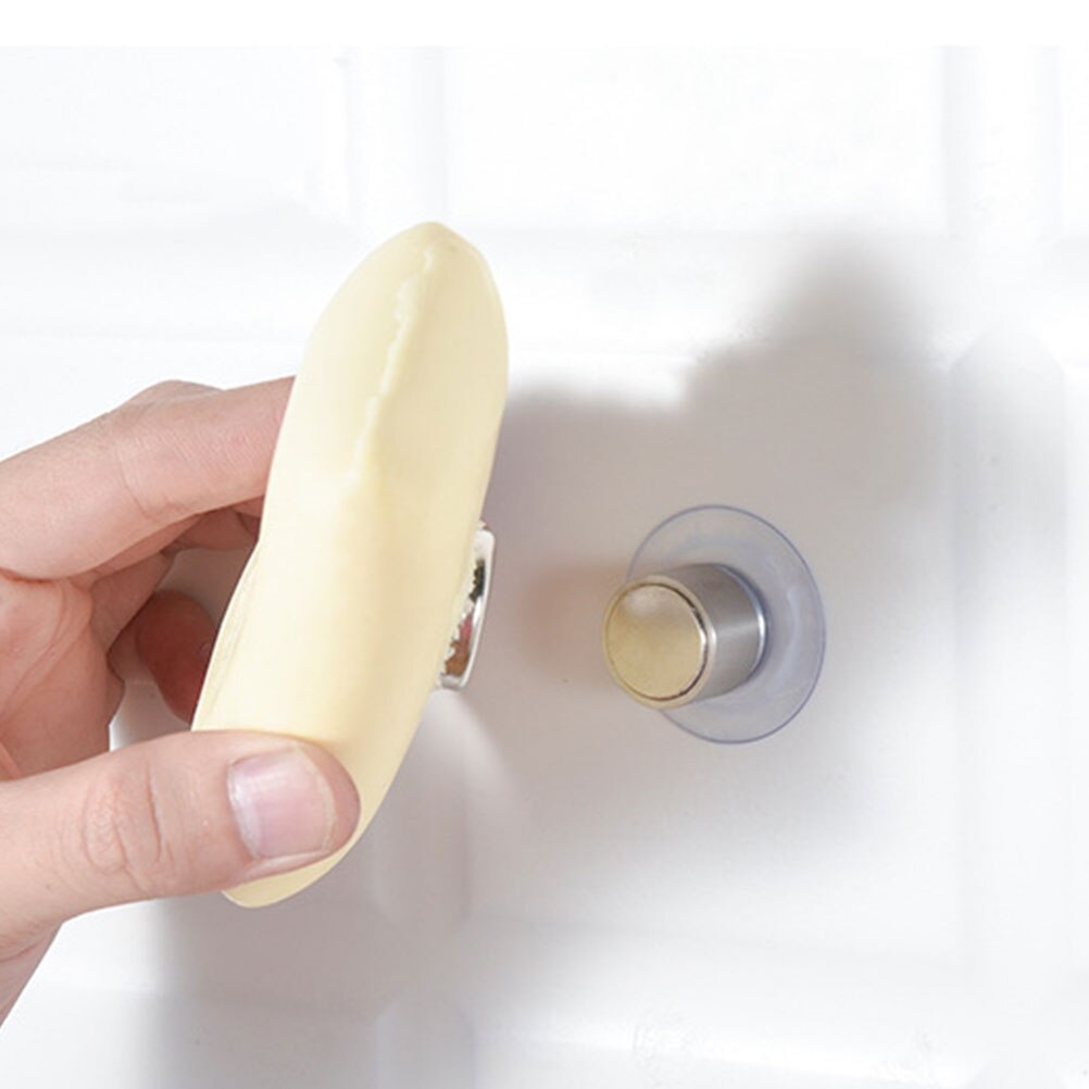 2 Sets of Magnetic Soap Suction Holders Soap Bar Holder Soap Saver for Home