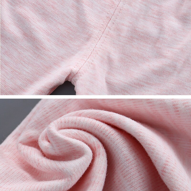9-24M Baby Sleepwear Pajamas Set Baby Boys Girls Cotton Nightwear V Collar Sleep Set for Kids Pajamas
