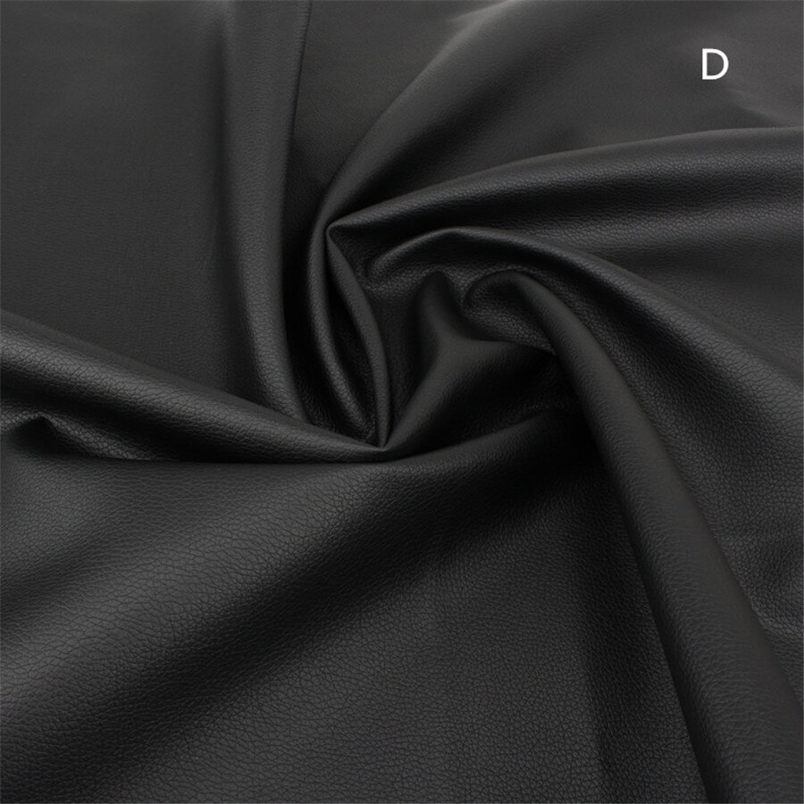 70x100cm DIY Motorcycle Seat Cover PU Matte black Grain Texture 27 x 39 inch for ATV Scooter Kawasaki