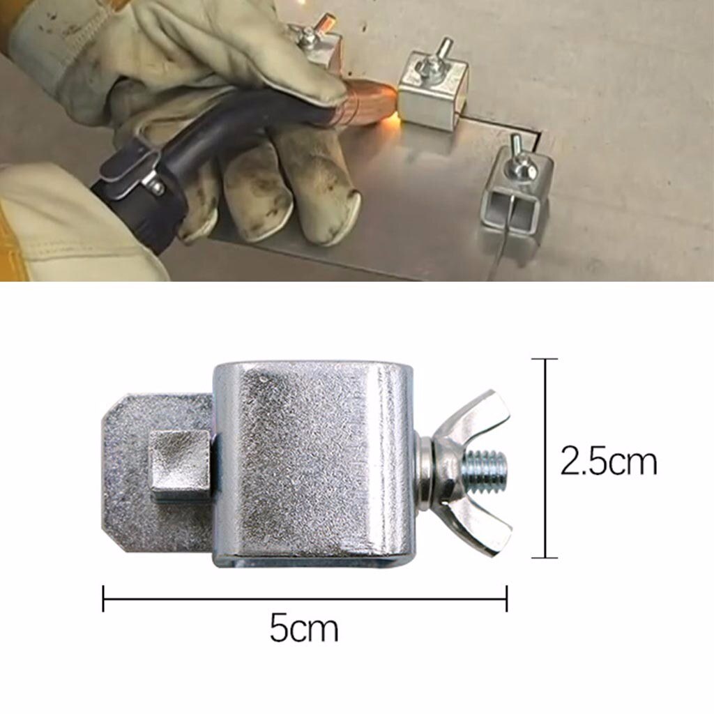 8Pcs Butt Welding Clamps Auto Car Body Metal Sheet Plate Butt Joint Welding Soldering Clamp Sheet Metal Locator Clip Holder