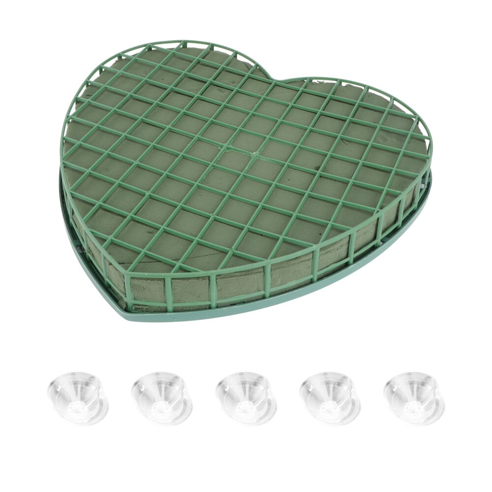 1Pc Trouwauto Bloemen Modder Auto Hoofd Bloem Decoratie Plaat Diy Bloemen Bloemschikken Modder Creatieve Diy Bloem Modder Met zuignap F