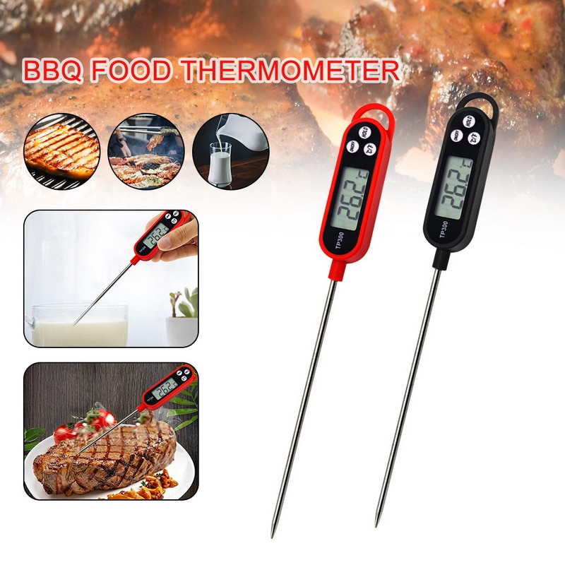 Meat Thermometer Digital BBQ Thermometer Electronic Cooking Food Thermometer Probe Water Milk Kitchen Oven Thermometer Tools 1#1