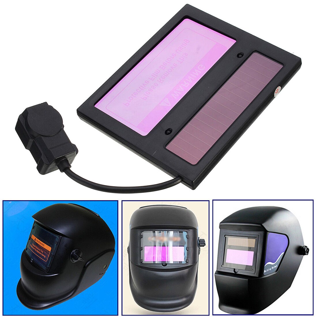 WS-1000 Solar Auto Darkening Welding Helmet Lens
