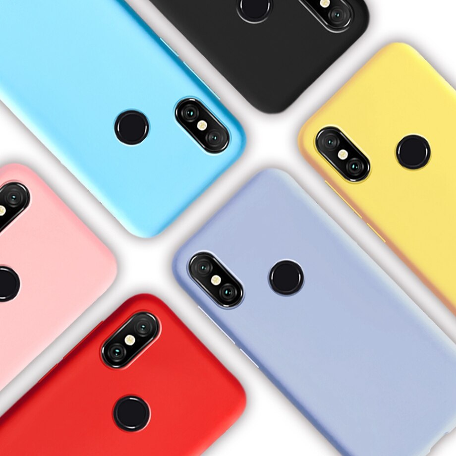 For Xiaomi Mi A2 Lite Case Cover TPU Silicone Phone Cases For Fundas Xiomi Xiaomi Redmi Mi A2 MiA2 Mi A 2 Lite A2Lite Case Coque