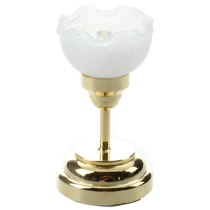 LED Ceiling Light Miniature for Doll House 1/12 - golden