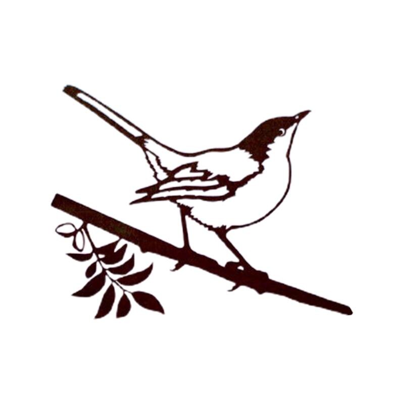 Yard Art Tree Bird Owl Animal Art Garden Metal Tree Stainless Steel Art Metal N7MD: 18