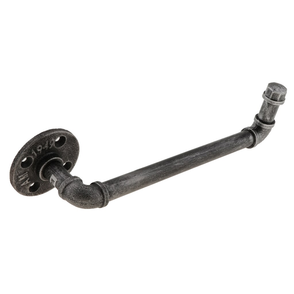 Retro Metal Pipe Bottle Glass Holder Champagne Wine Rack Under Cabinet Shelf Cellar Inside Screw in for Home Bar: 02