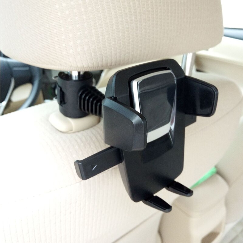 Car Tablet Stand Holder for IPAD Tablet Accessories Universal Adjustable Tablet Stand Car Seat Back Bracket For 4-11 Inch Tablet: 006B Black