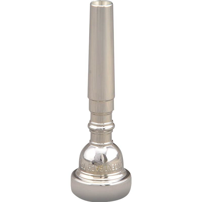 BACH Bb Trumpet Mouthpiece 7C 5C 3C Size Pro Silver/Gold Plated Copper Musical Brass Instruments Trumpet Accessories