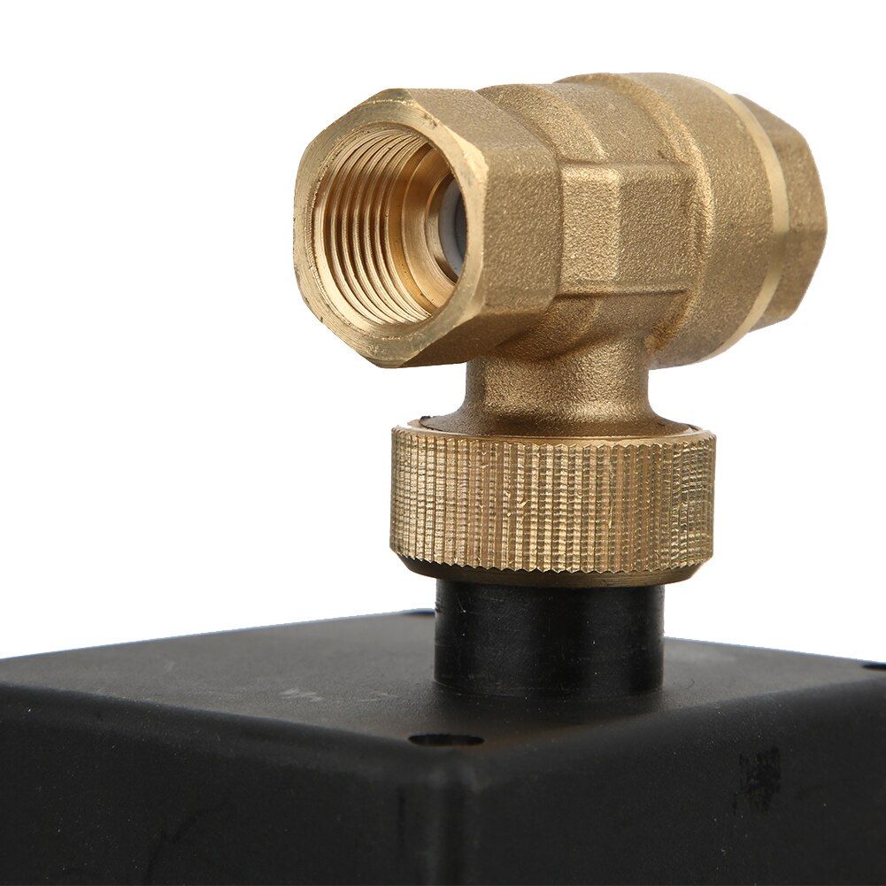 AC220V G3/8/G1 Brass Electric Ball Valve 2 Way 3-Wire 2-Point Control Motorized Ball Valve Electric Actuato with Manual switch