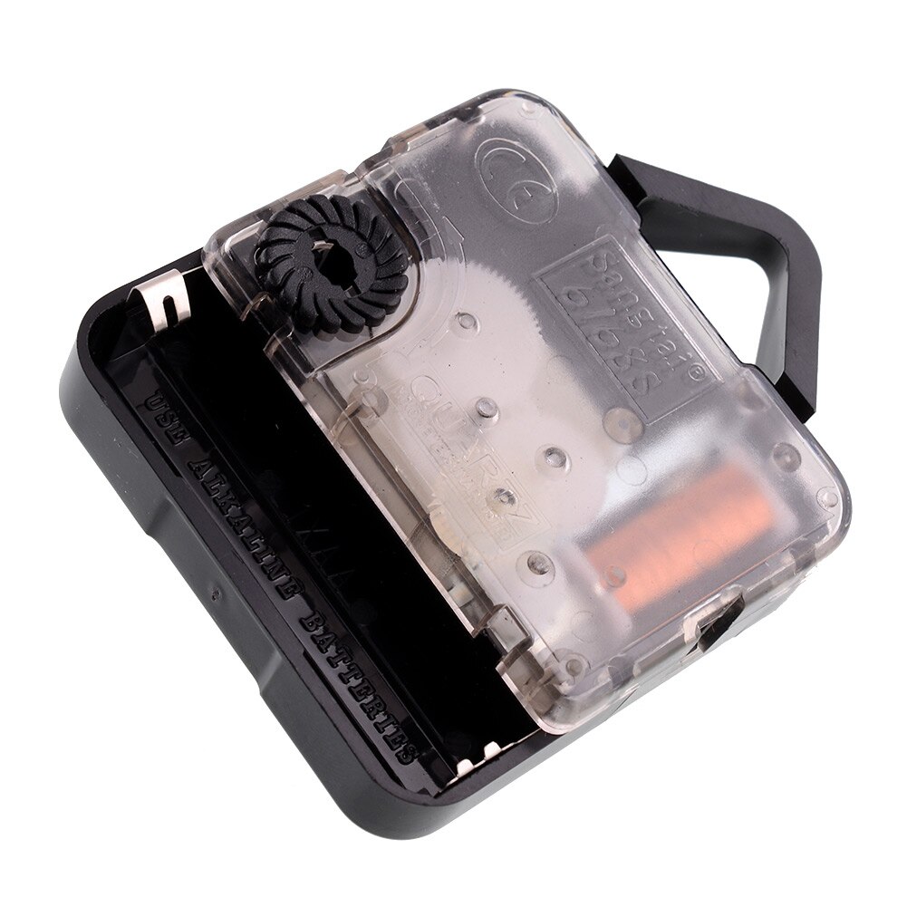 Silent Retro Classic Quartz Clock Movement Wall Clocks Replacement Part with Black Hands DIY Parts Set Kit