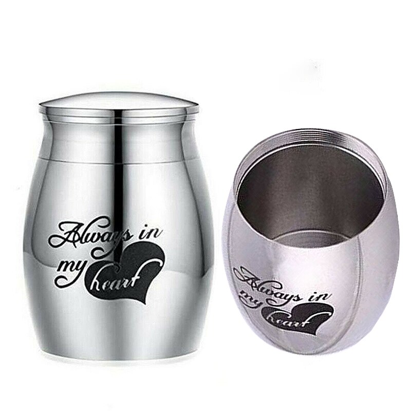 2 Stuks Mini Urnen Voor As Crematie Gedenkteken Kleine Keepsake Ash Container Jar