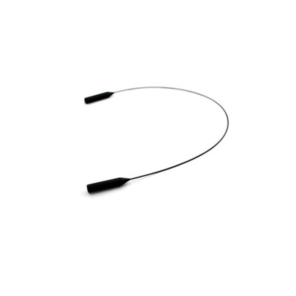 Große Übergroßen Brillen Runde Metall Klare Linse Gläser Metall Rahmen Klare Linse Runde Kreis unisex Kreis Brillen: 30cm Gurt Schlüsselband