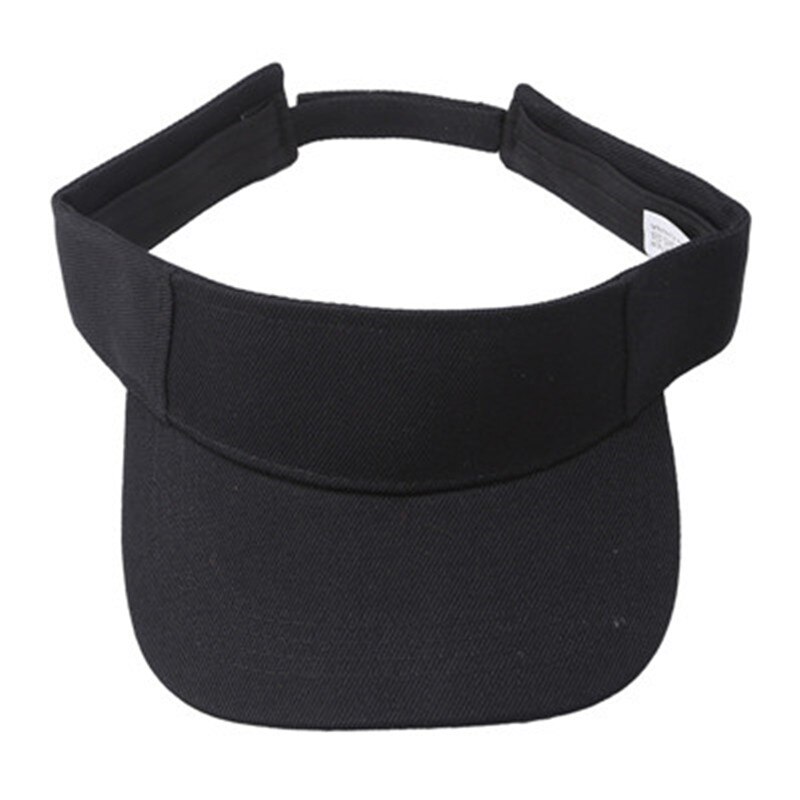 Gorra de béisbol para hombre y mujer, sombreros de sol aire libre, deportiva, gorra visera para hombre y mujer, para viajes, Golf, senderismo, gorros para acampar: black