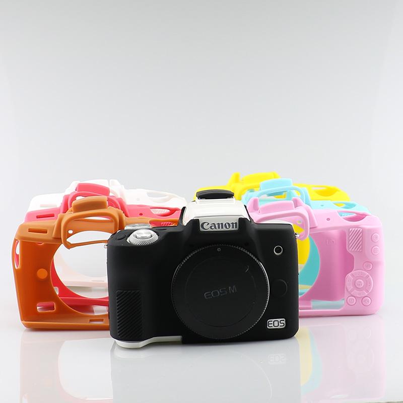 Selens Camera Soft Silicone Case Body Beschermhoes Voor Canon M50 Mirrorless Systeem Camera Rubber Skin Case