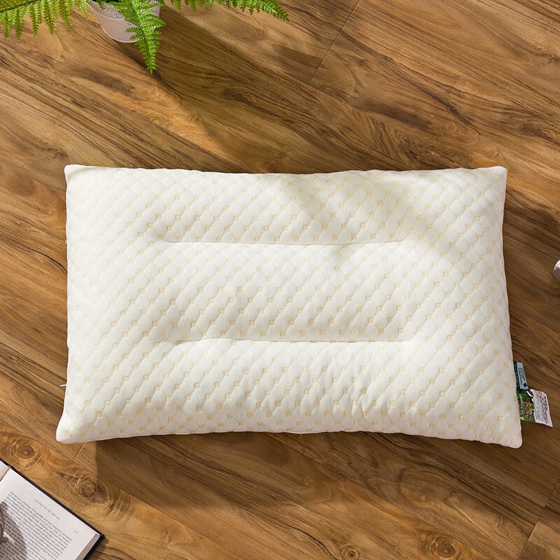 Latex Kissen Weiß Speicher Schaum Bettwäsche Kissen Orthopädische Kissen für Hals Schmerzen Schlafen 60*40 cm: 60x30cm