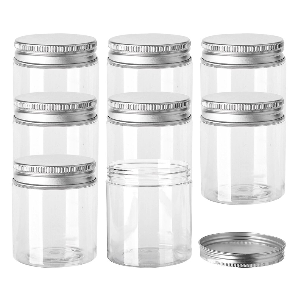 20Pcs 30/50/60/80/100/120/150Ml Lege Plastic Helder Cosmetische potten Make Container Helder Jar Gezichtscrème Monster Pot Container