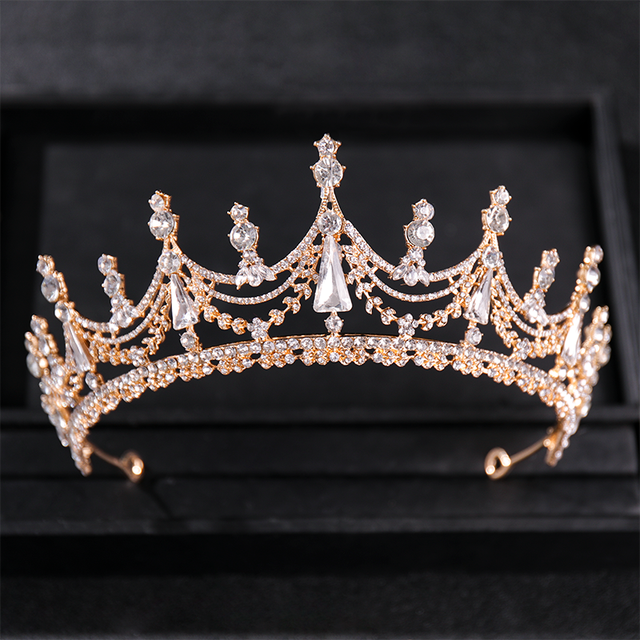 Bridal Hair Jewelry Crystal Zircon Tiaras and Crowns Rhinestones Headband For Brides Women Princess Diadem Wedding Accessories main image 1