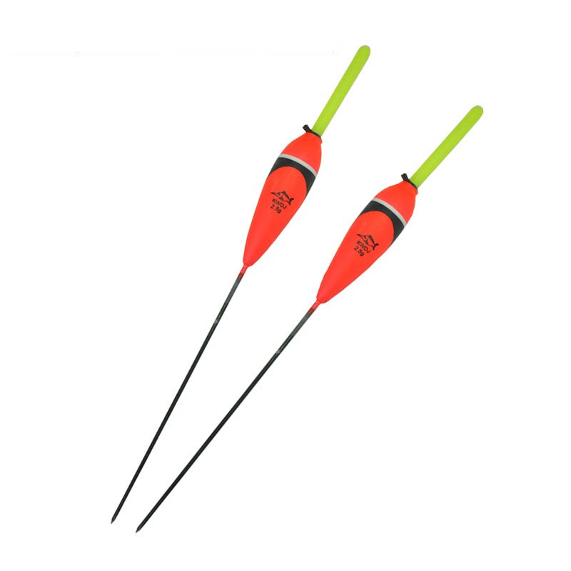 CIBO 10 unids/lote pesca Float Led Bobber palillo de La Luz Vertical boya 19cm 2,5G 3G cola larga brillante Waggler flotadores de pesca