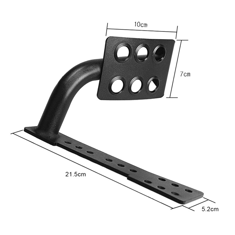 Steel Dead Pedal Left Side Foot Rest for Jeep Wrangler JK Unlimited 2007 Rubicon Sahara x Off Road Sport Accessories