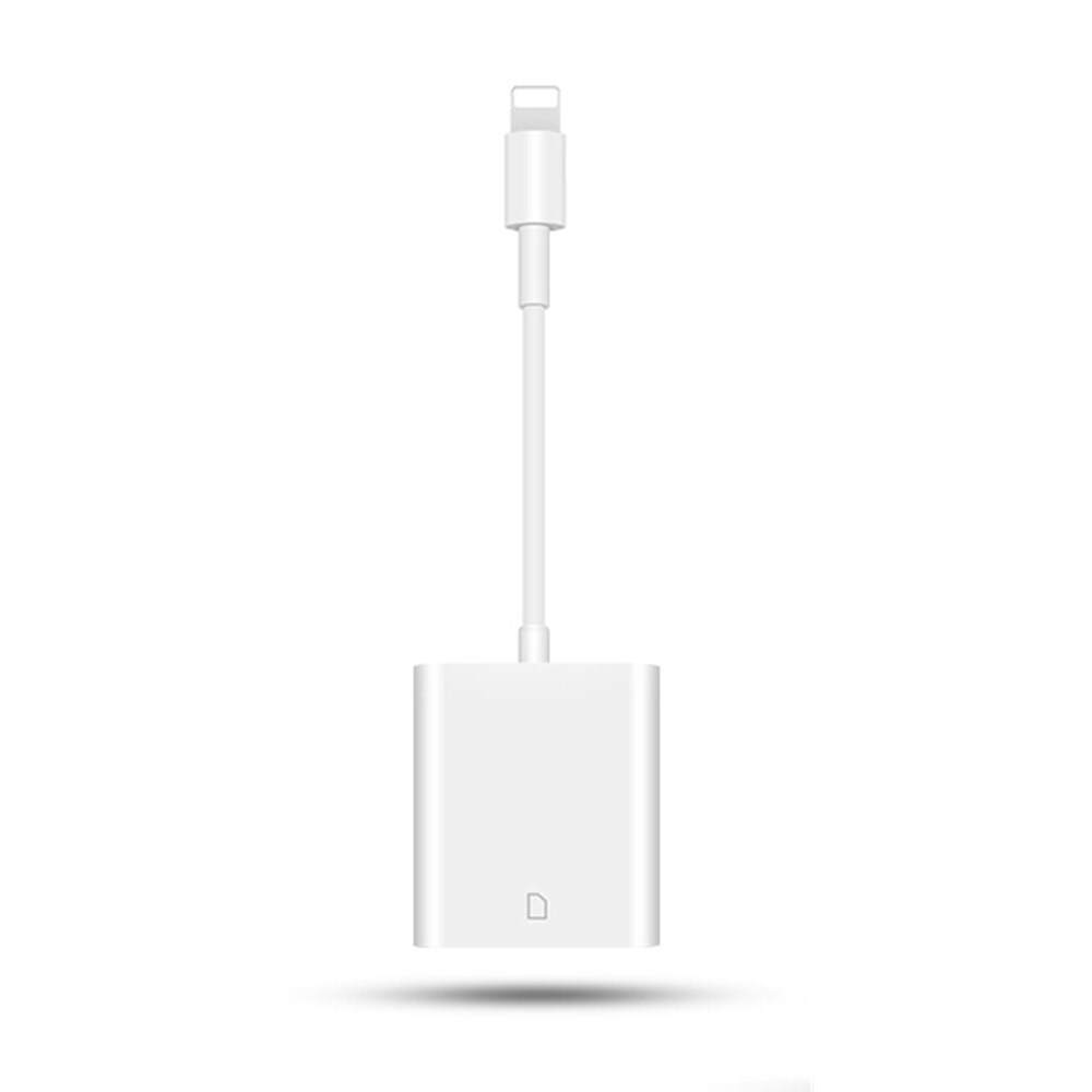 For Lightning to SD TF Card Reader Adapter Cable Digital Camera Kit OTG Data Cable Photo Transfer for iPad iPhone X 8