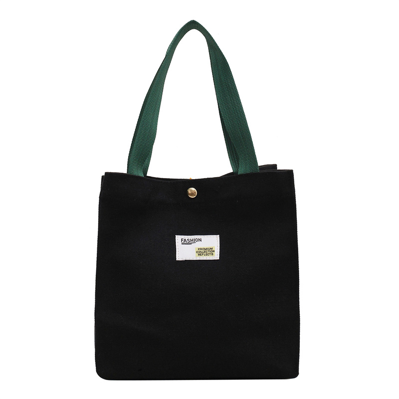 Portemonnees En Handtassen Voor Vrouwen Grote Capaciteit School Book Tassen Tiener Meisjes Winkelen Tote Dames Canvas Schoudertas 2022