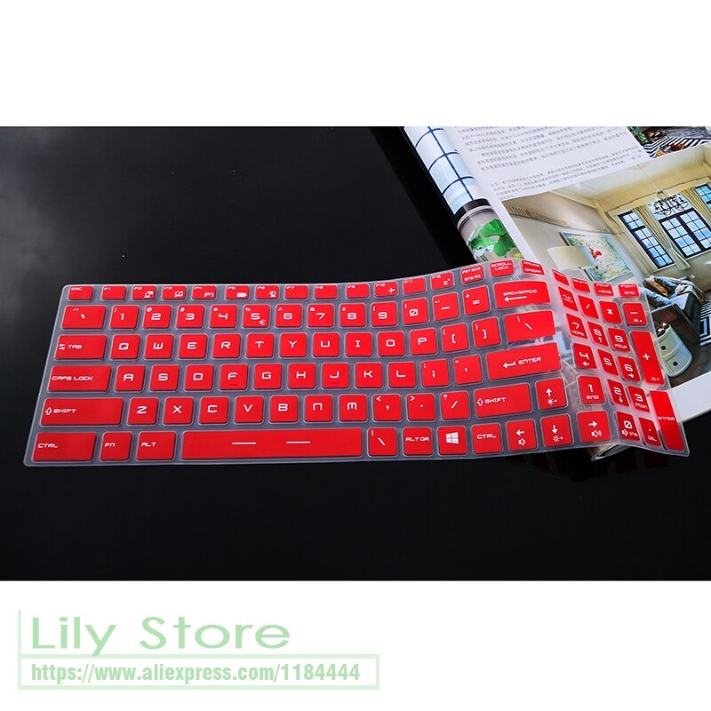 for MSI GE75 GT76 titan / GP75 leopard / GF75 thin / GE65 GE 75 raider / GP65 9se 9sd Keyboard Protector Cover Skin rotector