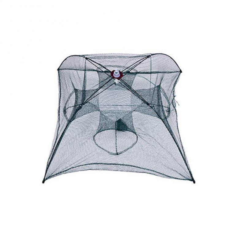 Fishing Net Collapsible Trap Cast Keep Net Crab Crayfish Lobster Catcher Pot Trap Fish Net Eel Prawn Shrimp Fishing Accessories