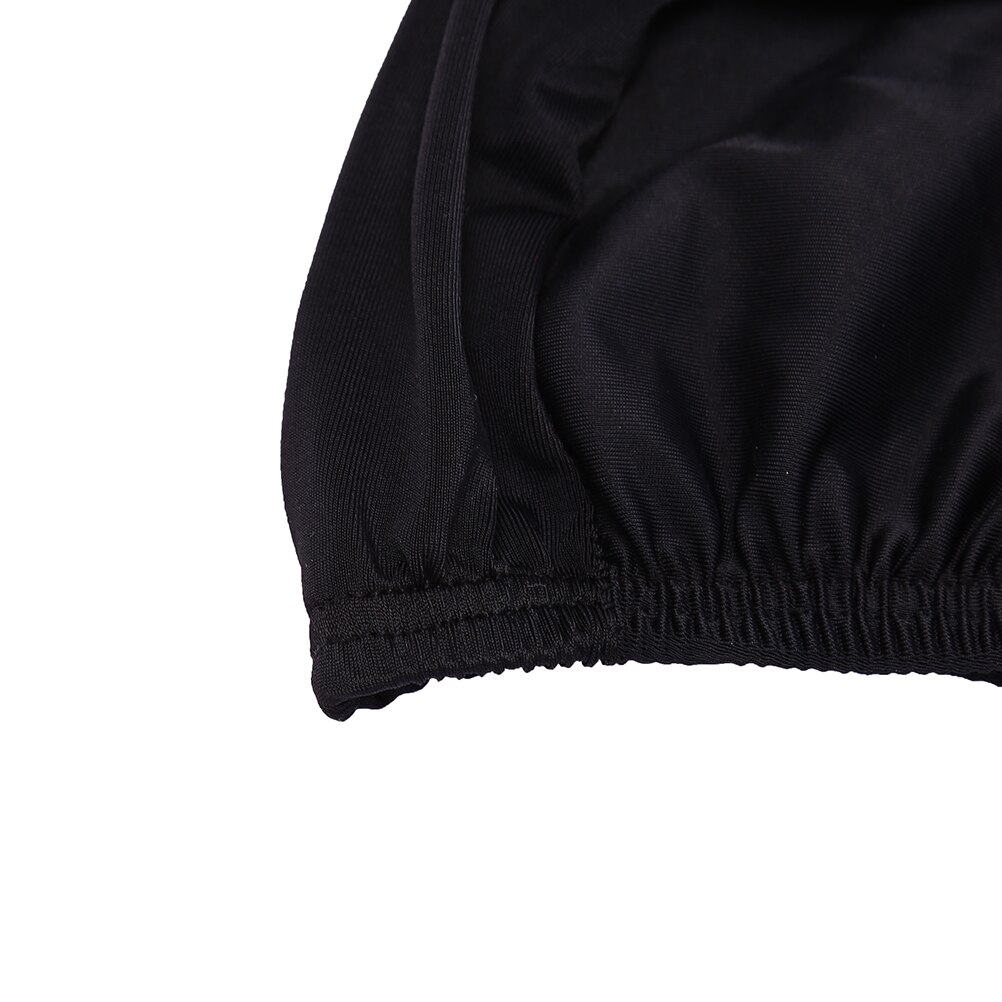 Pure Kleur Zwemmen Caps Voor Vrouwen Mannen Stof Beschermen Oren Lang Haar Badmuts Badmuts Geschikt Stevige Badmutsen