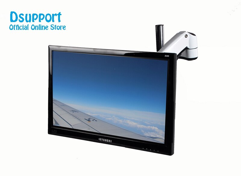 DS112C Full Motion Desktop 15&quot;-27&quot; LCD LED Monitor Holder Arm TV Mount Bracket Loading 3-8kgs VESA 75/100mm