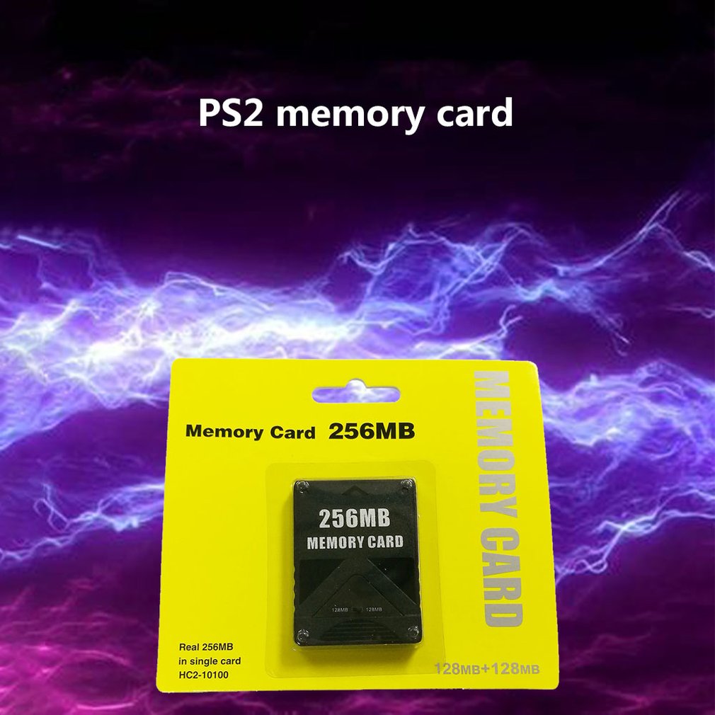 For PS2 8MB/16MB/32MB/64MB/128MB/256MB Memory Card Memory Expansion Cards for Sony Playstation 2 PS2 Black Memory Card