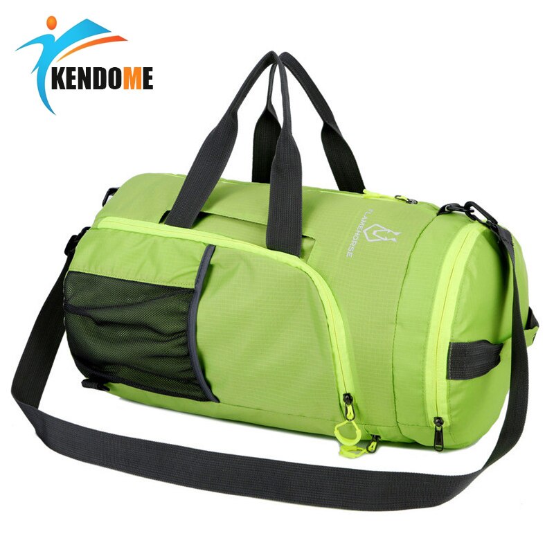 Imperméable à l'eau en Nylon Sport en plein air épaule fourre-tout sac de Sport hommes femmes pliable léger multi-fonction Fitness sacs voyage sac à main